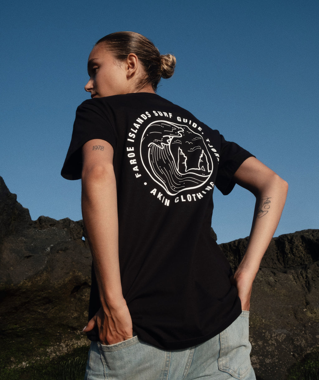 Faroe Islands Surf Guide x Akin - Black