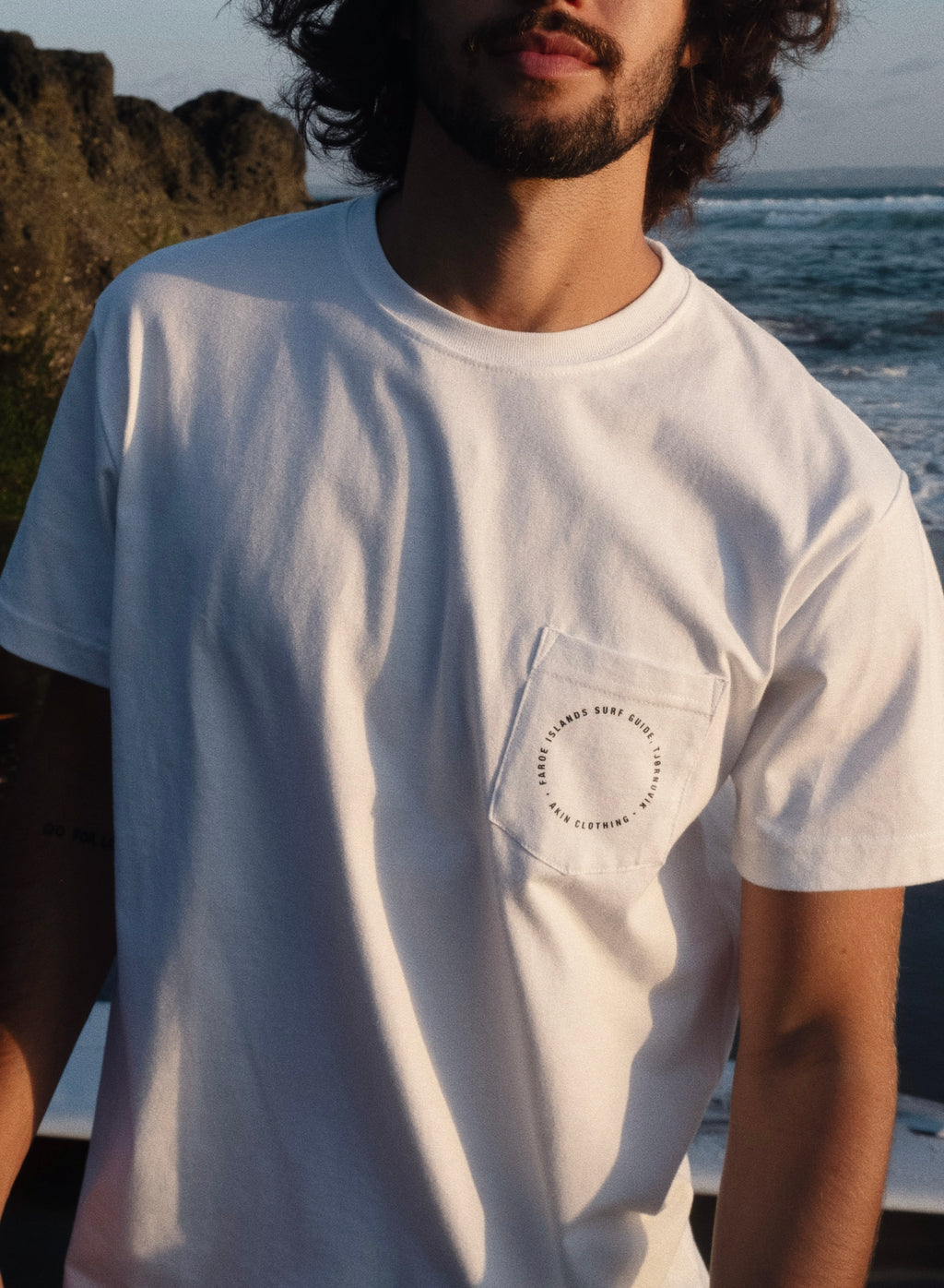 Faroe Islands Surf Guide x Akin - White